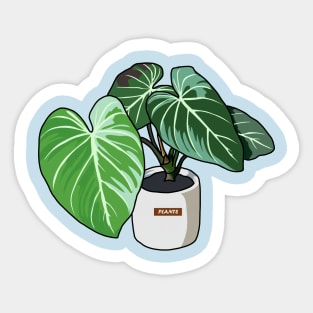 Philodendron Plants Sticker